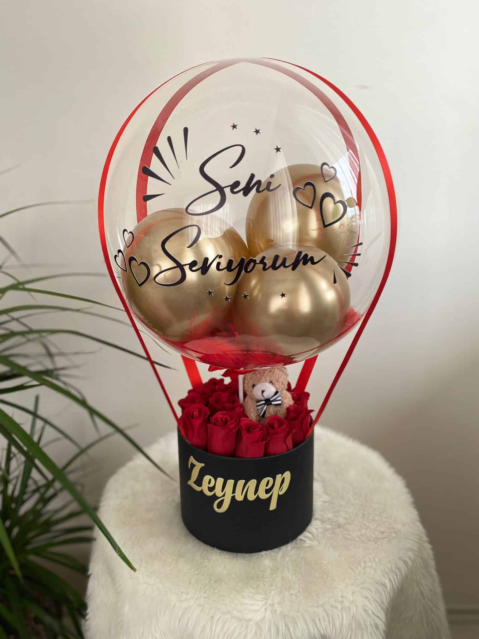 Güllü Balon Kutusu